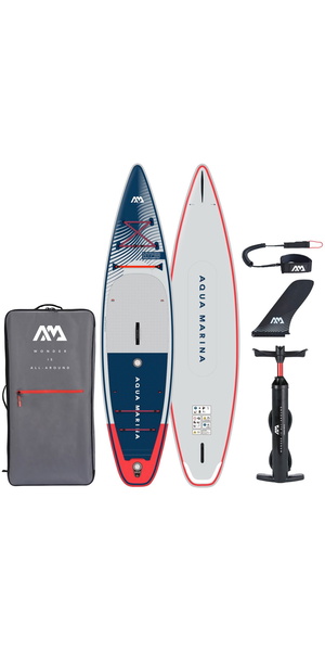2026 Aqua Marina Hyper 12'6 iSUP With Coil Leash 46145 - Navy